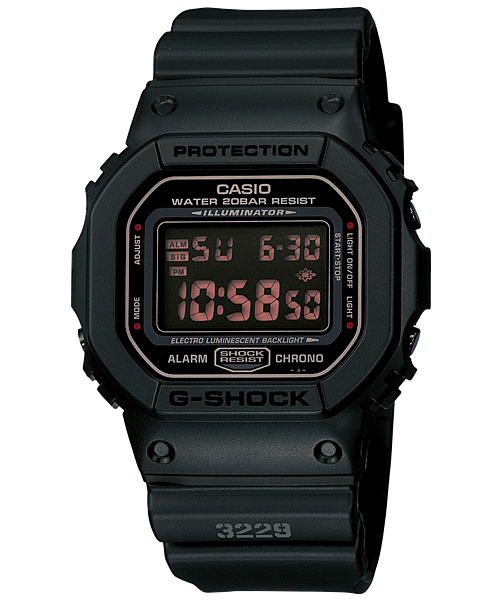 G SHOCK Mens Digital Black Watch DW 5600MS 1HDR