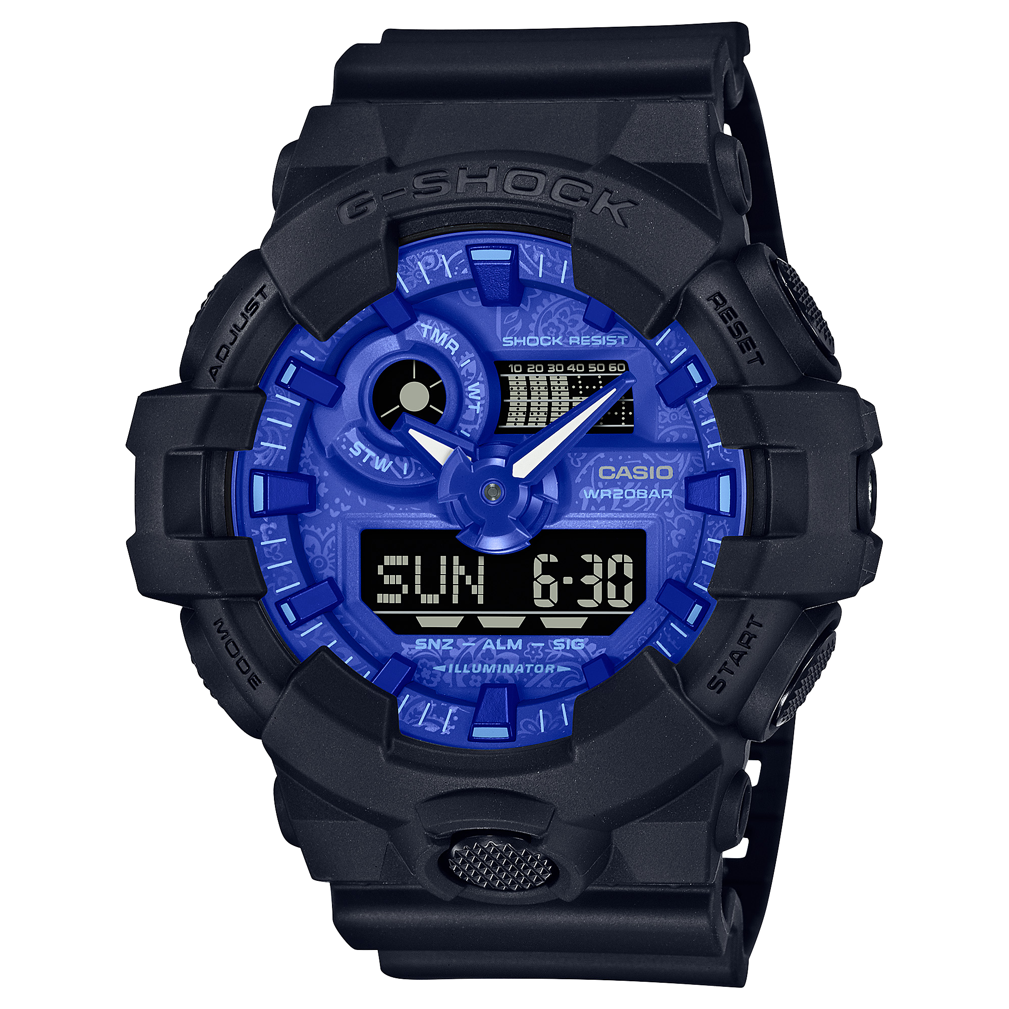 Casio g shock blue watch hotsell