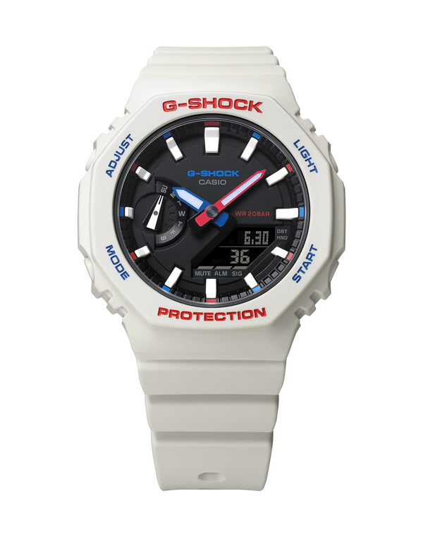 G-SHOCK Womens CasiOak S-Series Tricolor Design Watch - GMA-S2100WT-7A1DR