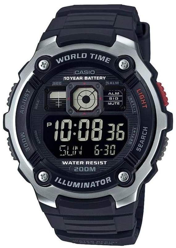 CASIO AE2000W1BVDF Digital Men's Rough Sporty Watch – JUBILEE