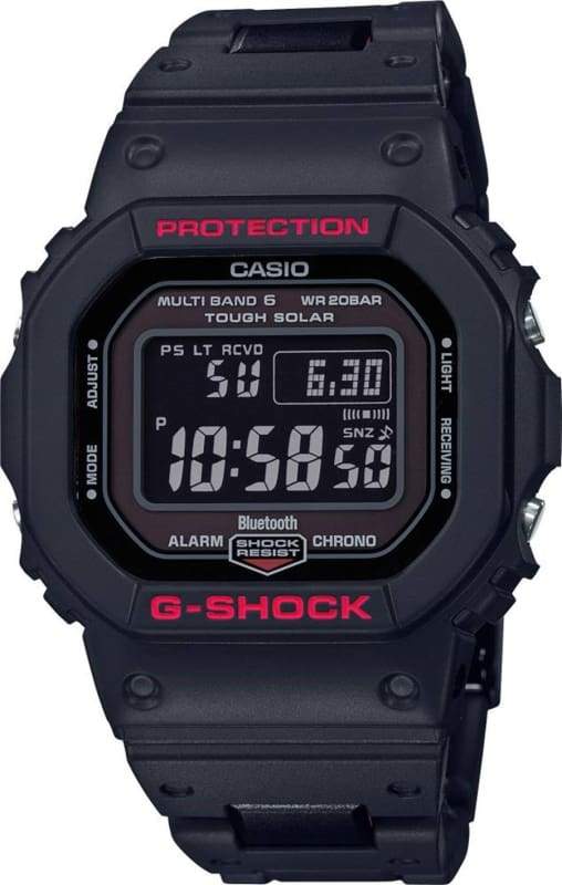 G-SHOCK GW-B5600HR-1DR Bluetooth Digital Stainless Steel Black Men's Watch