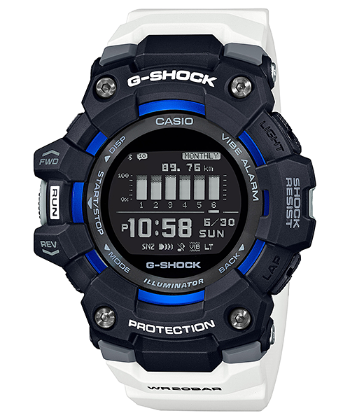 G Shock Sports Black Mens Watch GBD 100 1A7DR JUBILEE