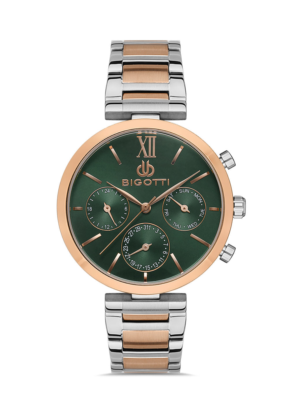 Bigotti Milano Womens Stainless Steel Strap Watch - BG.1.10396-6 – JUBILEE