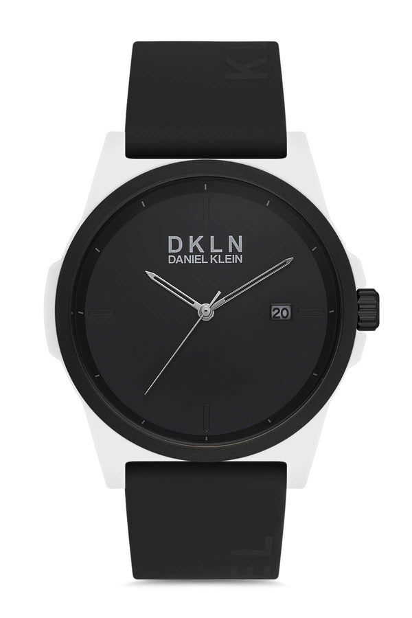 Daniel Klein DKLN Mens Silicon Strap Watch - DK.1.12715-7