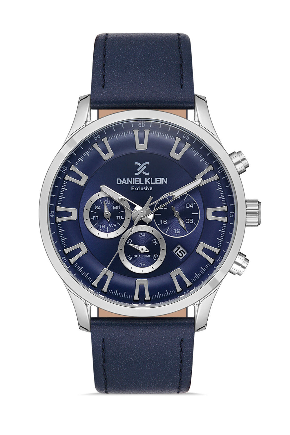 Daniel Klein Exclusive Mens Leather Strap Watch