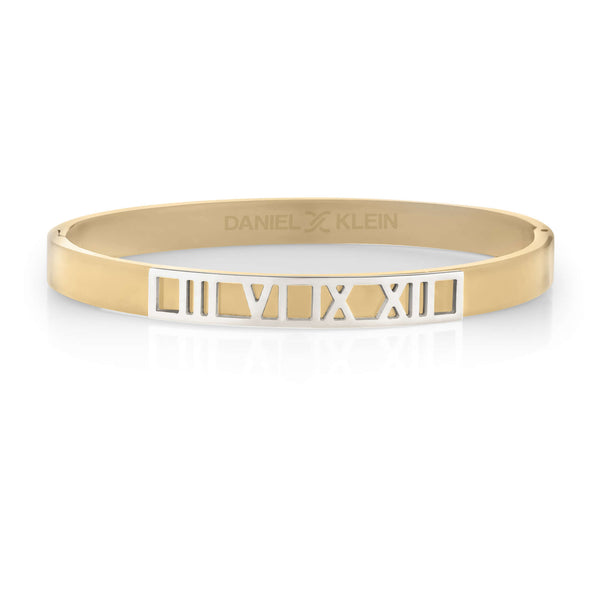 Daniel Klein Women Gold/Steel Bracelet - DKJ.2.2077-2