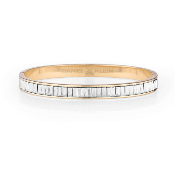 Daniel Klein Women Gold/White Bracelet - DKJ.2.2078-2