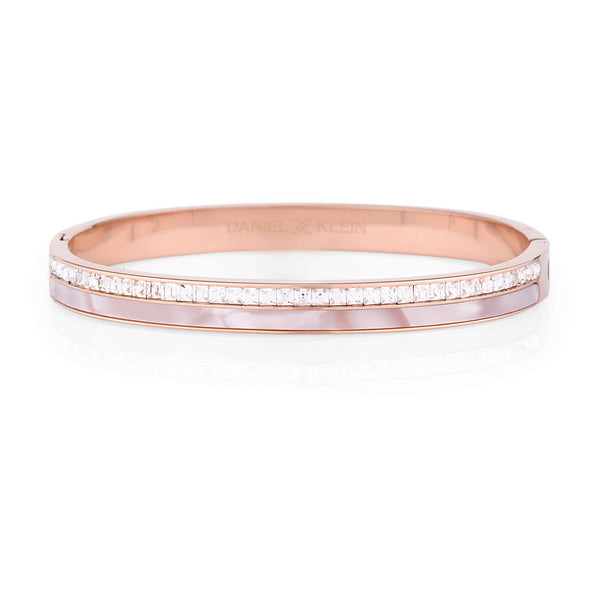 Daniel Klein Women Rose Gold/Pink Bracelet - DKJ.2.2079-4