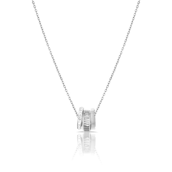 Daniel Klein Women Steel Necklace - DKJ.2.4001-1
