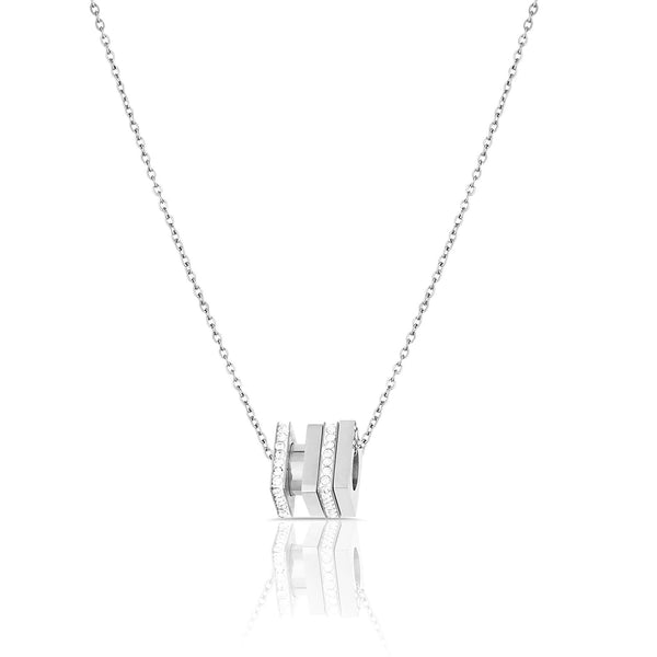 Daniel Klein Women Steel Necklace - DKJ.2.4003-1