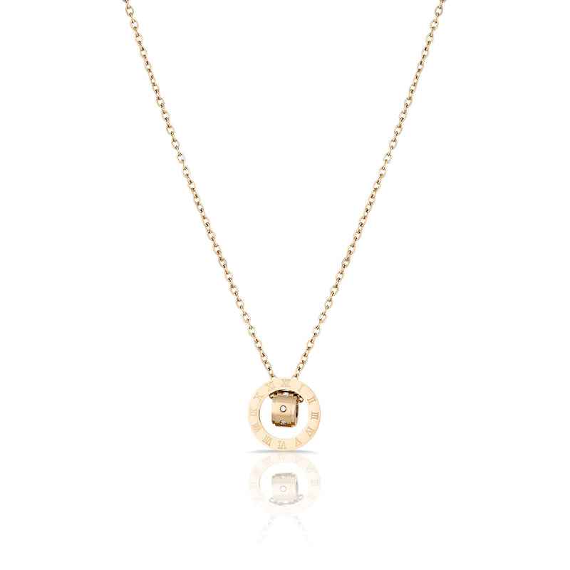 Daniel Klein Women Gold Necklace - DKJ.2.4005-3