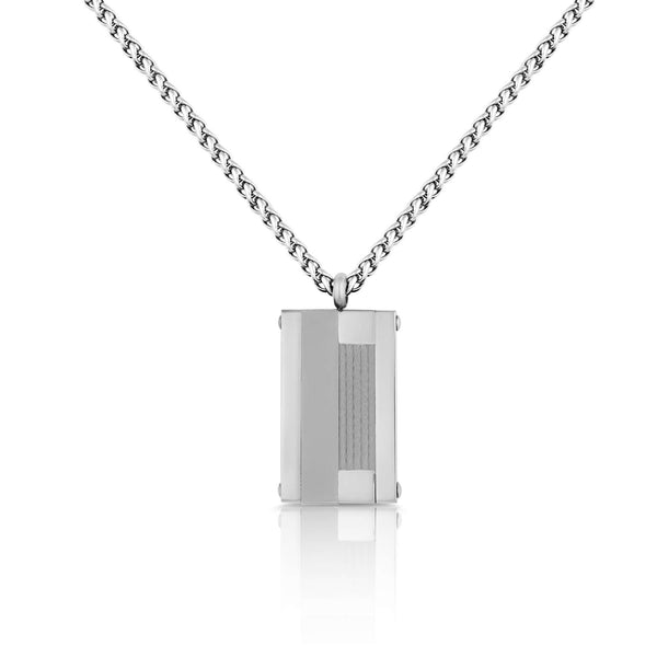 Daniel Klein Men Steel Necklace - DKJ.4.4009-1