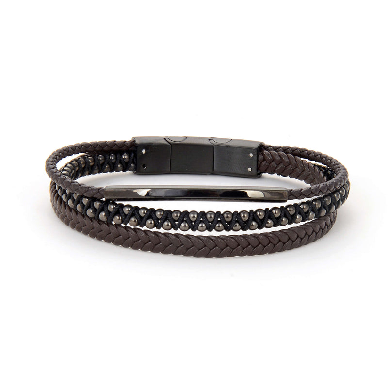 Daniel Klein Men Black Bracelet - DKJ.6.2107-3