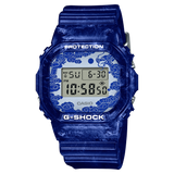 G-SHOCK Mens Blue White Porcelain Series Watch - DW-5600BWP-2DR