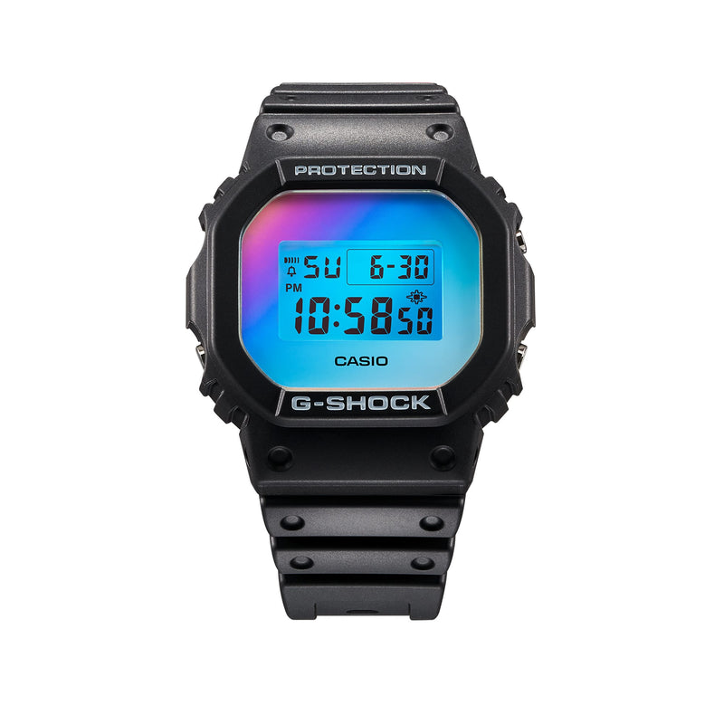 G-SHOCK Mens Iridescent Color Series Watch - DW-5600SR-1DR