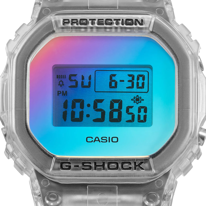G-SHOCK Mens Iridescent Color Series Watch - DW-5600SRS-7DR