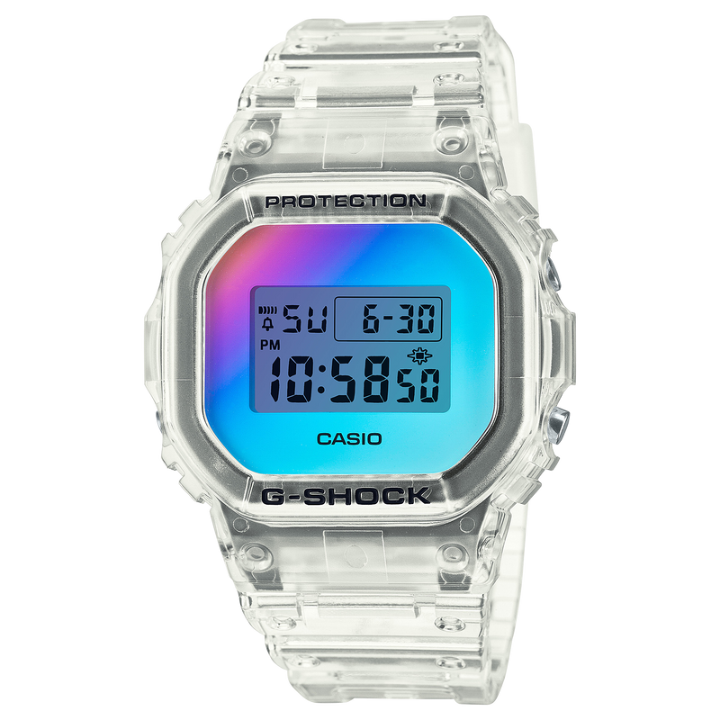 G-SHOCK Mens Iridescent Color Series Watch - DW-5600SRS-7DR