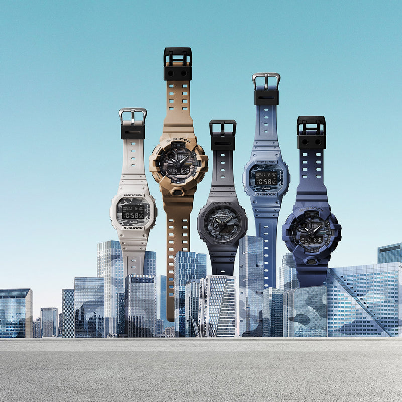G-SHOCK Mens Camouflage Watch - GA-700CA-5ADR
