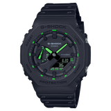 G-SHOCK Mens CasiOak Neon Accent Series Watch - GA-2100-1A3DR