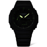 G-SHOCK Mens CasiOak Neon Accent Series Watch - GA-2100-1A3DR