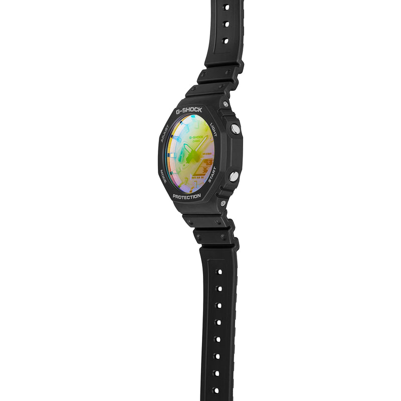 G-SHOCK Mens CasiOak Iridescent Color Series Watch - GA-2100SR-1ADR
