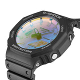 G-SHOCK Mens CasiOak Iridescent Color Series Watch - GA-2100SR-1ADR