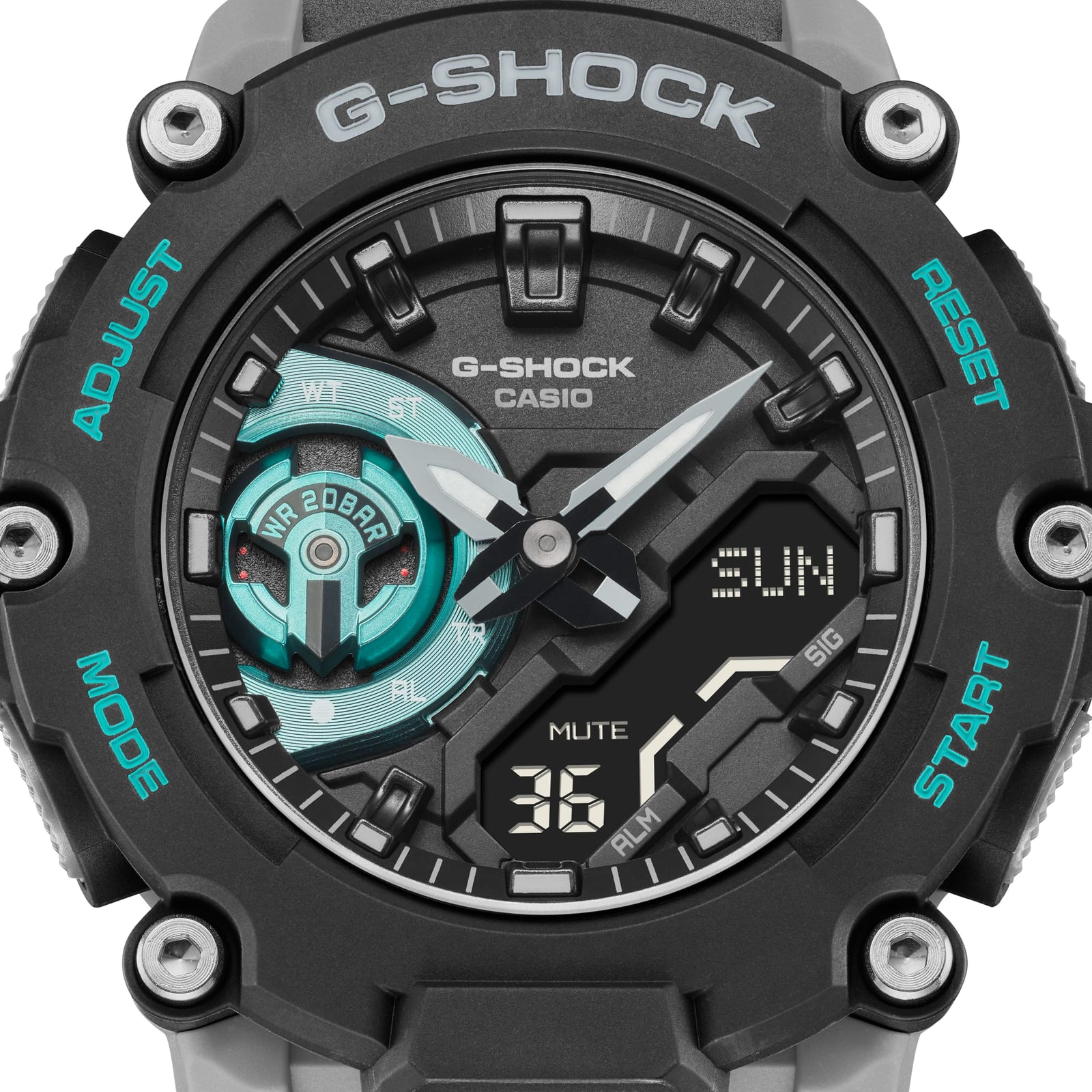 G SHOCK Mens Carbon Core Guard Watch GA 2200M 1ADR JUBILEE