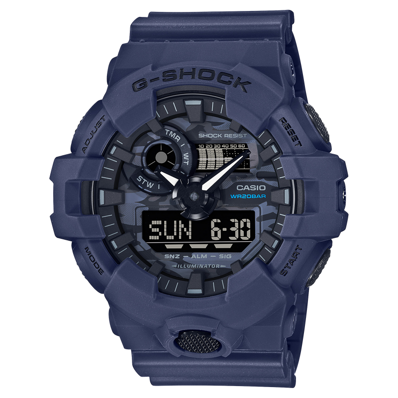 G-SHOCK Mens Camouflage Watch - GA-700CA-2ADR