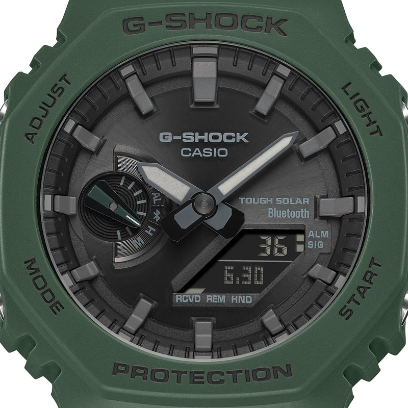 G-SHOCK Mens CasiOak Bluetooth Watch - GA-B2100-3ADR