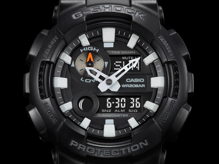 G SHOCK GAX 100B 1ADR Analog Digital Black Men s Watch JUBILEE