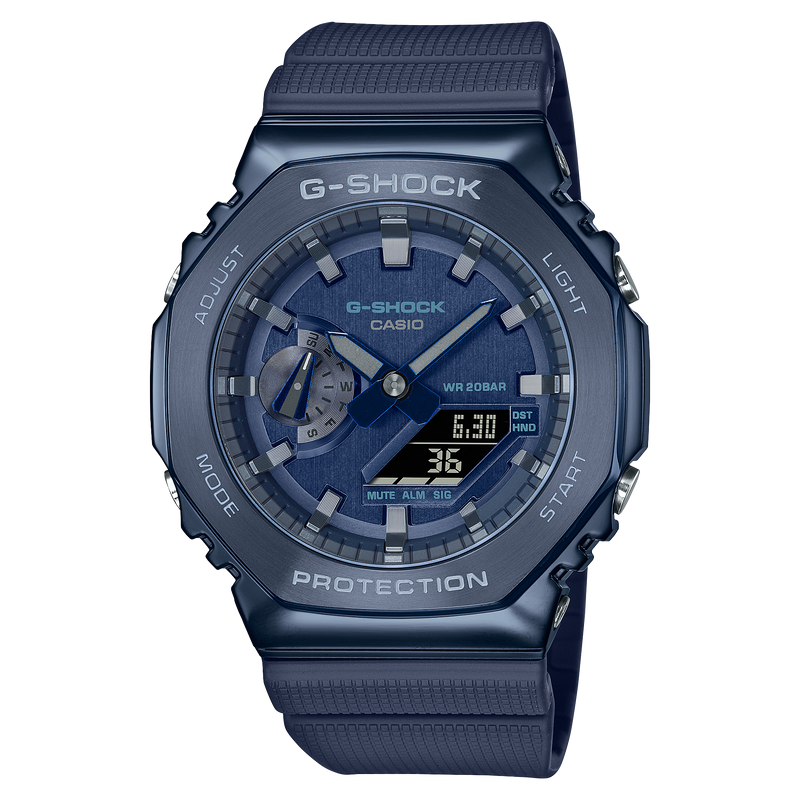 G-SHOCK Mens CasiOak Metal Covered Watch - GM-2100N-2ADR