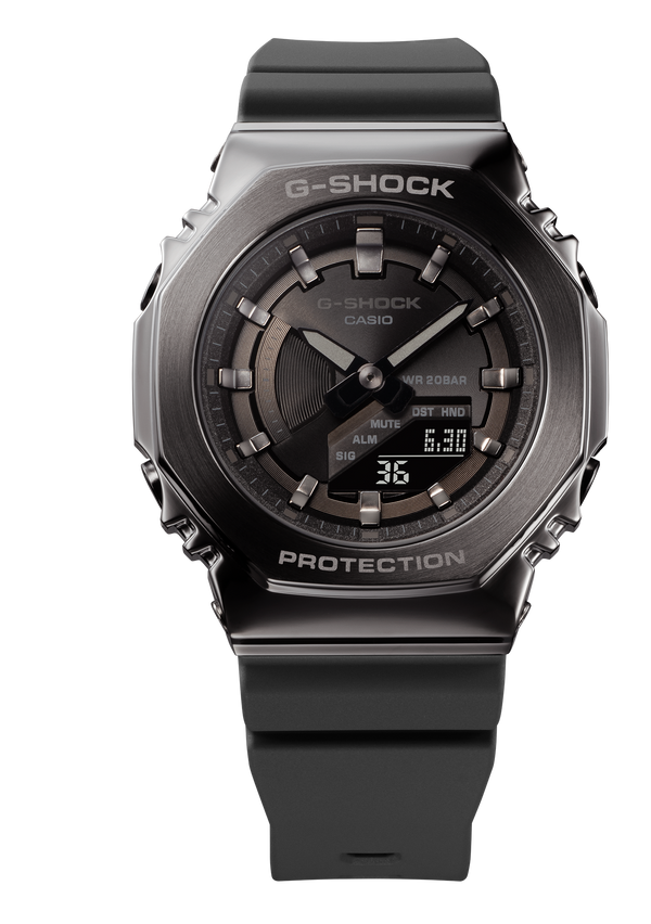 G-SHOCK Womens CasiOak S-Series Metal Covered Watch - GM-S2100B-8ADR