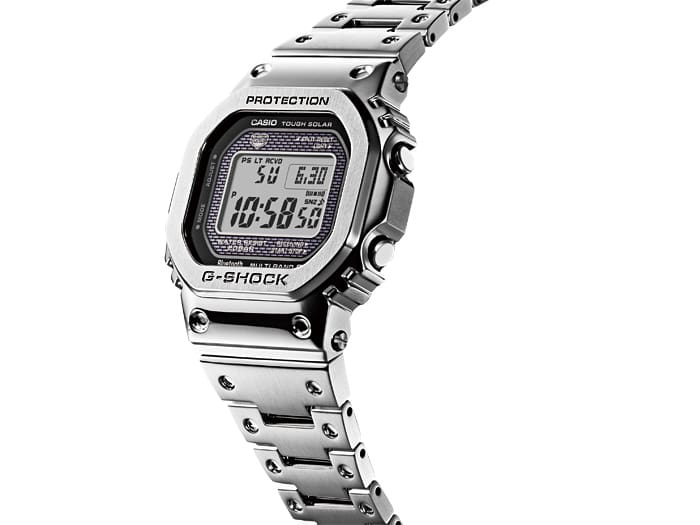 G-SHOCK GMW-B5000D-1DR Bluetooth Digital Solar Stainless Steel 