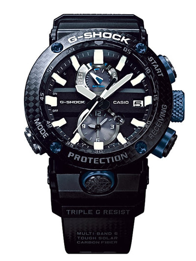 G-Shock GRAVITYMASTER Black/Carbon Fiber Mens Watch GWR-B1000