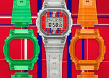 G-Shock KASHIWA SATO LINES Multicolor Mens Gift Set - DWE-5600KS-7DR