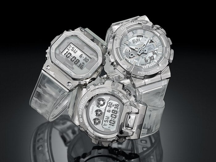 G-Shock Metal Covered Steel Camouflage Mens Watch - GM-110SCM-1ADR