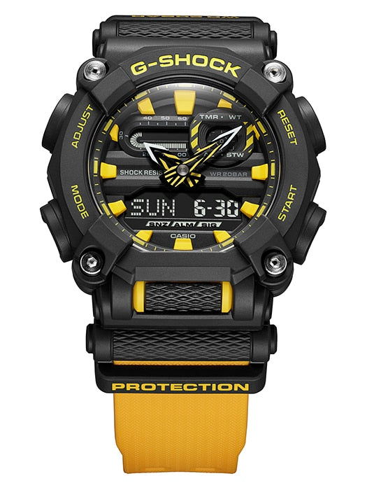 G-Shock Analog-Digital Black Mens Watch - GA-900A-1A9DR