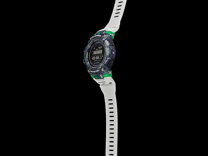 G-Shock Sports Black/Green Mens Watch - GBD-100SM-1A7DR