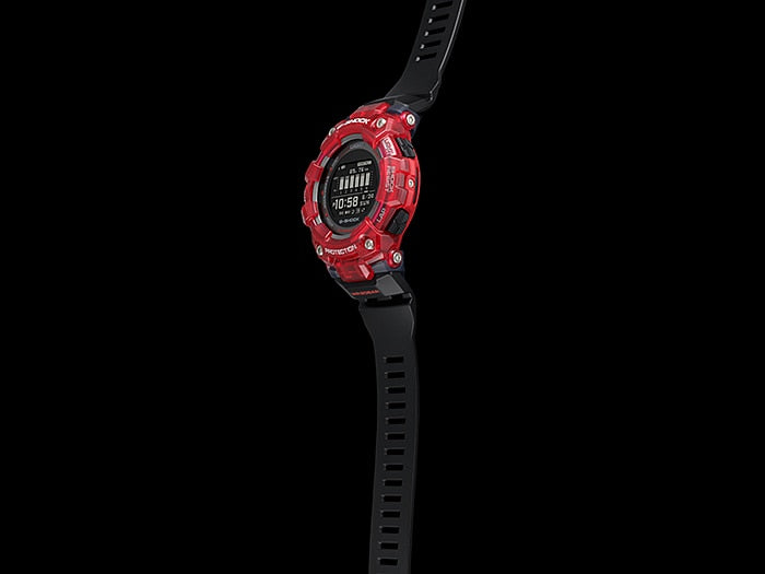 G-Shock Sports Red Mens Watch - GBD-100SM-4A1DR