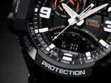 G-SHOCK GA-1000-1ADR Master of G Gravitymaster Aviator Black Men's Watch