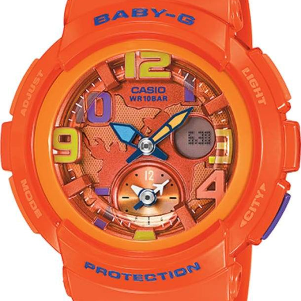 Baby g orange watch new arrivals