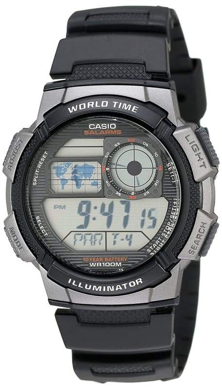 CASIO AE1000W1BVDF Digital Rough Sporty Watch