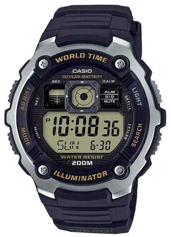 CASIO AE2000W9AVDF Digital Men's Rough Sporty Watch