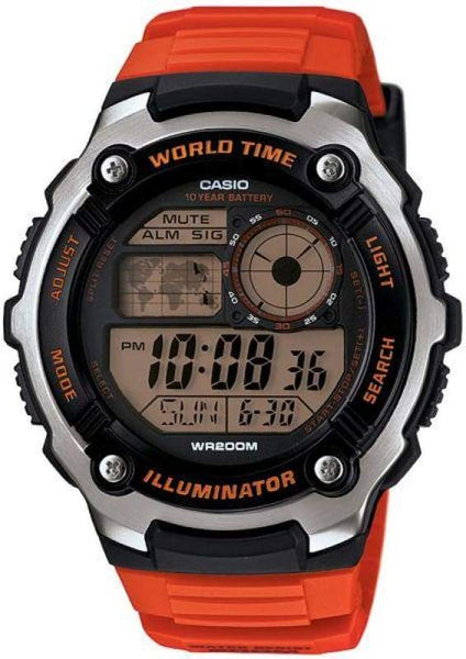 Casio 10 year battery cheap digital watch