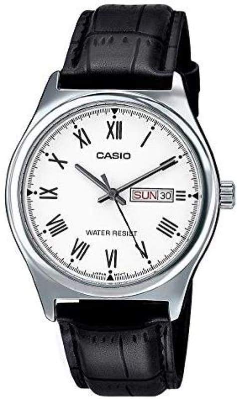 CASIO MTPV006L7BUDF Leather Men's Analog Casual Watch