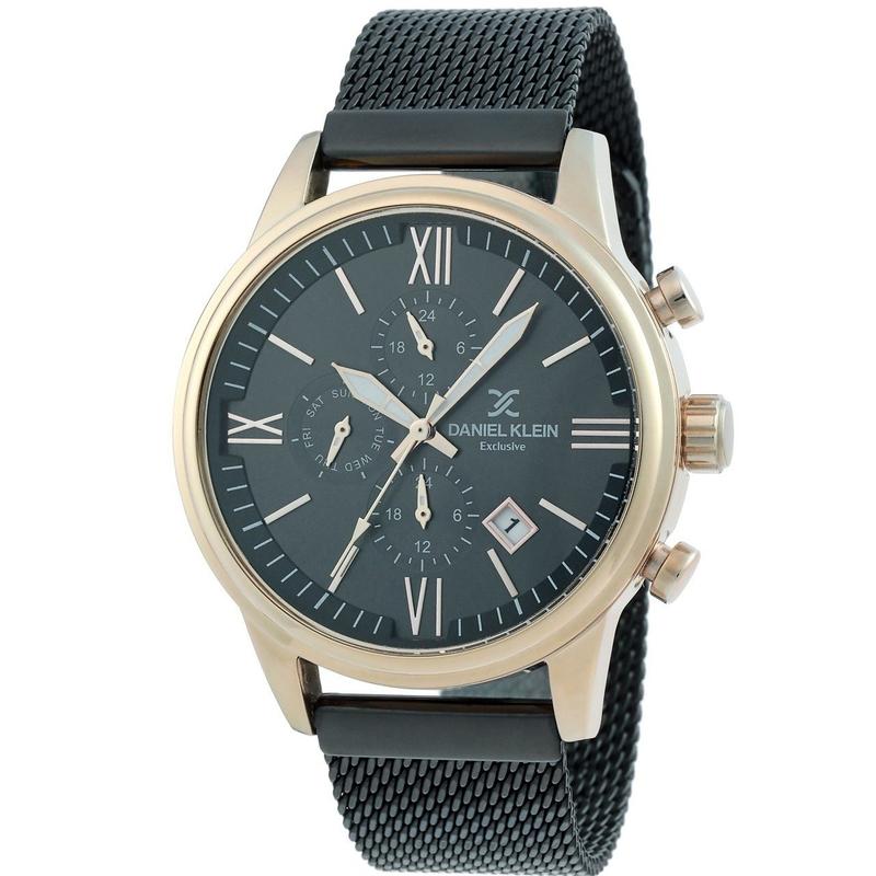 Daniel Klein Ececutive Black Mesh Strap