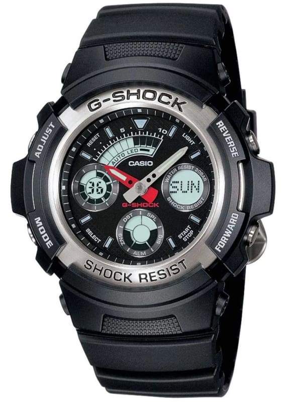 G-SHOCK AW-590-1ADR Analog-Digital Black Men's Watch
