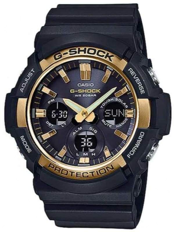 G-SHOCK GAS-100G-1ADR Analog-Digital Solar Black & Gold Men's Watch