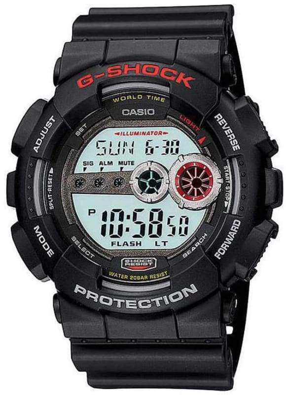 G-SHOCK GD-100-1ADR Digital Black Men's Watch