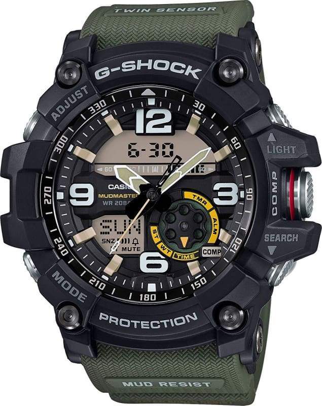 G-SHOCK GG-1000-1A3DR Master of G Mudmaster Army Green Men's Watch